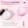 SAVILAND 60g Nail Repair Kit for Split Damaged Nails: 3 Mins Air Dry Quick & Easy Instant Broken Nail Repair Natural Clear & Pink Dip Powder with 21ml Nail Repair Glue Emergency Home & Salon Use view 4