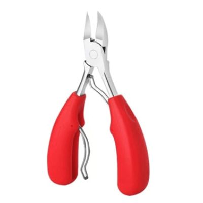 Feilx Thick & Ingrown Toenail Clippers for Seniors, Nail Clippers for Adult Pedicure Toenail Cutter with Stainless Steel Sharp Blade (Color : B, Size : 12.8cm)