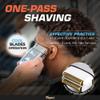 Fagaci 5 Speeds Double Foil Shavers for Men Professional Irritation Free, Close Clean Shaving Foil Razor, Electric Shavers for Men, Maquina de Afeitar para Hombre, Neck Barber Shaver view 3