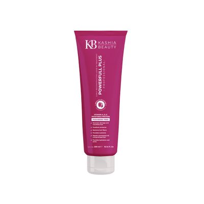 Kashia Beauty Reconstructor Leave-In Powerfull Plus 10.1 oz  Plant-Based Collagen Hair Treatment  Anti-Frizz UV Protection  Deep Hydration with Shea Kokum & Illipe Butters