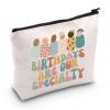 JXGZSO Labor And Delivery Nurse Cosmetic Makeup Bag Birthdays Are Our Specialty Graduation Gift Birth Nurse L & D Nurse Gift (Our Specialty BAG) view 1