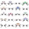 SIQUK 20 Sets Face Jewels Stick on Face Gems Rave Face Jewel Stickers Rhinstone Face Crystal Eye Jewels for Festival Rave Carnival Party view 1