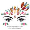 SIQUK 20 Sets Face Jewels Stick on Face Gems Rave Face Jewel Stickers Rhinstone Face Crystal Eye Jewels for Festival Rave Carnival Party view 2