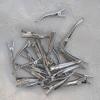 1 1/4" (3.5 CM) - SINGLE PRONG ALLIGATOR CLIPS with TEETH HAIR BOWS METAL CLIPS Pack of 100 PCS view 1