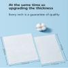 Cotton Facial Dry Wipes 120 Count, Deeply Cleansing Disposable Face Towel Cotton Tissue, Multi-Purpose for Skin Care, Make-up Wipes, Face Wipes and Facial Cleansing view 4