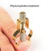 Ingrown Toenail Lifter, Ingrown Nail Corrector Stainless Steel Foot Care Tool Toenail Clamp Recover Foot Nail Care Pedicure Tool for Paronychia Curved Ingrown Toenails (Gold) view 2