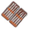 8-Piece Professional Stainless Steel Pedicure Tool Set, Foot File and Callus Remover Kit for Men and Women view 3