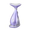 VRAIKO Lily Neck Face Massager, Face Sculpting Tool, Skin Rejuvenation Device with Thermal, Triple Action LED and Vibration, for Anti-Aging, Lifting and Tightening Sagging Skin (Violet) view 1