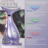 VRAIKO Lily Neck Face Massager, Face Sculpting Tool, Skin Rejuvenation Device with Thermal, Triple Action LED and Vibration, for Anti-Aging, Lifting and Tightening Sagging Skin (Violet) view 2