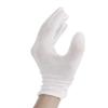Cotton Work Gloves White Thin Reusable Elastic Golves Dry Hand Moisturizing Cosmetic Hand Spa Coin Jewelry Inspection (Color : 6 Pairs) view 3