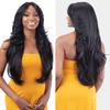 FreeTress Equal Curtain Bangs HD Lace Front Wig Bombshell (4) view 3