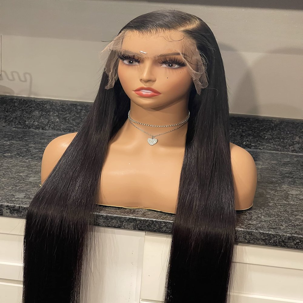 13x6 HD/Film Lace Wig 100% HUMAN HAIR (Body Wave 34" 13x6 HD/Film lace 250% Density)