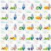 Orangeroses 30 Pcs Combo Vital Ampoule Sheet Mask, Korean Facial Skincare Sheet | Simple & Effective Skincare Routine | Moisturization | Wrinkle Care | Brightening (30 Pcs Combo) view 1