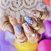Fairy Glamor Pink Spring Glitter Dip & Acrylic Nail Powder - Bunbun - 1 oz view 3