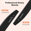 Canvalite 40 PCS Nail File 100/180 Grit Peel and Stick Nail Files Replaceable Emery Boards Reusable Nail File for Acrylic Nails Professional for DIY Salon Use view 3