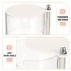 Zerodeko Rotatable Makeup Sponge Organizer Case for Cotton Pads Compact Design for Travel and Home Use for Women view 3