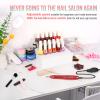 20000RPM Electric Nail Drill Compact Portable Efile Professional Manicure Pedicure Nail File Drill Kit for Acrylic, Gel Nails and Home Salon Use view 3