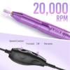20000RPM Electric Nail Drill Compact Portable Efile Professional Manicure Pedicure Nail File Drill Kit for Acrylic, Gel Nails and Home Salon Use view 2