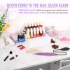 20000RPM Electric Nail Drill Compact Portable Efile Professional Manicure Pedicure Nail File Drill Kit for Acrylic, Gel Nails and Home Salon Use view 3