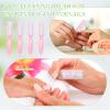Patelai 12 Pcs Barber Clipper Brush Blade Trimmer Cleaning Brush for Fades Nail Neck Duster Manicure Salon(Light Pink) view 4