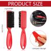 Patelai 12 Pcs Barber Clipper Brush Blade Trimmer Cleaning Brush for Fades Nail Neck Duster Manicure Salon(Red, Black, Gold, White) view 2
