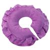 GLEAVI Travel Pillows Pillows U Shaped Cotton Face Cushion Cradle Face Travel Flight Neck for Beauty Salon Massage Round Traveling The Purple view 1