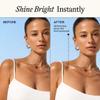 Everyday Humans Sun Glazed SPF30 Sheer Body Glow Oil with Gold Mica | Hydrating Non-Sticky Glowing UV Protection Cruelty Free 5.1 Fl Oz | Bergamot, Squalane, Jojoba Seed Oil | UVA/UVB Broad Spectrum view 3