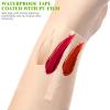 KALLORY 200pcs Disposable Makeup Mixing Stickers Adhesive Cosmetic Palette Tools for Easy Application for Artists and Makeup for Salon and Home Use view 3