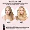 ZILAMPU No Heat Curling Rod Headband for Women and Girls, Overnight Velour Hair Roller Wrap for Long Curls - Leopard Print view 4
