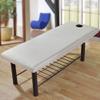 EKDJKK Massage Table Sheet, Massage Bed Cover with Face Hole, Fitted Sheets Washable Reusable Massage Table Cover (Gray, 2pc) view 4
