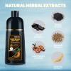 BOJICA Hair Dye Shampoo for Gray Hair Coverage, 3-in-1 Semi-Permanent Color Shampoo for Women & Men Dark Brown view 2