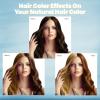BOJICA Hair Dye Shampoo for Gray Hair Coverage, 3-in-1 Semi-Permanent Color Shampoo for Women & Men Dark Brown view 4