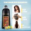 BOJICA MEIDU Dark Brown Hair Color Shampoo for Gray Coverage, Instant 3-in-1 Hair Dye for Women (16.9 Fl oz) view 4