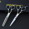 5.5/6.0" Left Hand Hair Scissors Left Handed Hairdressing Scissors Left Handed Scissors for Lefty Shears Barber Shaver Razor (Size : 6.0 inch) view 2
