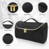 FRMARCH Travel Storage Bag Compatible with Dyson Airwrap Styler, Portable Travel Organizer with Clips for Airwrap Hair Styler Case and Attachments, Cosmetic Travel Cases with Hanging Hook, Black view 3