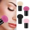 Sibba 4 PCS Makeup Eggs Sponge Cosmetic Blender Foundation Blending Make Up Concealer Applicator Cosmetic Face Eye Brush Set With Mini Handle Loose Powder Coverage Flat End Head Holder Kit view 2