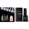 120pcs Extra Short Coffin Nail Tip and 6 in 1 Gel Glue view 1