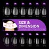 120pcs Extra Short Coffin Nail Tip and 6 in 1 Gel Glue view 4