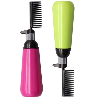 LALAFINA Hair Dye Bottle Combs Applicator Bottle Combs Beauty for Styling Random Color