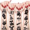 190 PCS Death to My 20s Decorations, Rip My Twenties Temporary Tattoos, Rip to My 20s Birthday Decorations for 30th Birthday Black Funeral Party for Women's and Man's Funny Thirtieth Birthday Party view 1