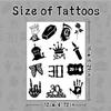 190 PCS Death to My 20s Decorations, Rip My Twenties Temporary Tattoos, Rip to My 20s Birthday Decorations for 30th Birthday Black Funeral Party for Women's and Man's Funny Thirtieth Birthday Party view 3