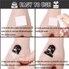 190 PCS Death to My 20s Decorations, Rip My Twenties Temporary Tattoos, Rip to My 20s Birthday Decorations for 30th Birthday Black Funeral Party for Women's and Man's Funny Thirtieth Birthday Party view 4