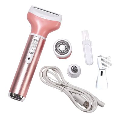 Shaving compatible with Machine for Women Legs Remover For Bikini Area Nose Armpit Arm Leg Grooming Women Electric Shaver Rechargeable Shaving compatible with Machine for HairPink)