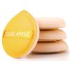 COOL-ANGLE 4Pcs X-Large Makeup Sponge Puff Set For Foundation Concealer & Powder, Latex Free Blender Sponges Puff For Natural And Easy Makeup, Soft Long-lasting And Beginner-friendly view 1