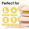 COOL-ANGLE 4Pcs X-Large Makeup Sponge Puff Set For Foundation Concealer & Powder, Latex Free Blender Sponges Puff For Natural And Easy Makeup, Soft Long-lasting And Beginner-friendly view 3