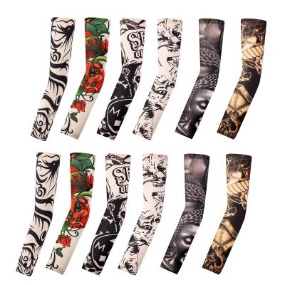 Amor est vitae essentia Tattoo Compression Sleeve, Arm Sleeves Tattoo Covers, Temporary Tattoo Sleeves, Sunscreen UV Protection for Men and Women