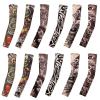 Amor est vitae essentia Tattoo Compression Sleeve, Arm Sleeves Tattoo Covers, Temporary Tattoo Sleeves, Sunscreen UV Protection for Men and Women view 1