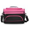 Barber Supplies Bag,Salon Handbag Hairdressing Tools Bag Portable Scissors Comb Holder Organizer for Clippers and Supplies Bag Hairstyling Travel Case view 1