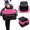 Barber Supplies Bag,Salon Handbag Hairdressing Tools Bag Portable Scissors Comb Holder Organizer for Clippers and Supplies Bag Hairstyling Travel Case view 4