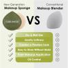 COOL-ANGLE 5Pcs Makeup Sponge For Foundation Concealer And Powder, Latex Free Blender Sponge For Natural And Easy Makeup Soft Long-lasting And Beginner-friendly, Green, Medium view 2